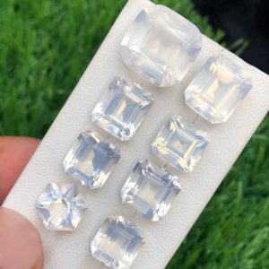 Natural Moonstone Lot 43.50 Carats Faceted Gemstones