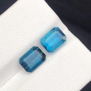 Natural Blue Tourmaline 3.10 Carats Faceted Gemstone